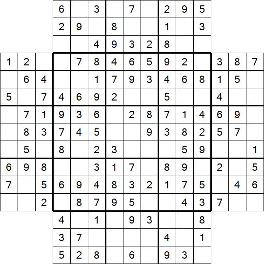 Flower Sudoku - Einfach