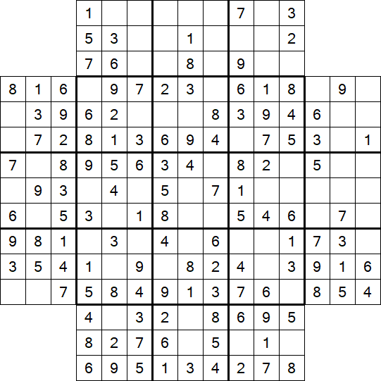 Flower Sudoku - Einfach