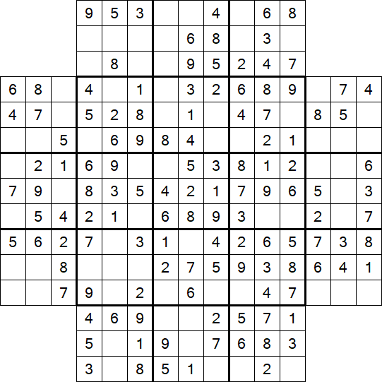 Flower Sudoku - Einfach