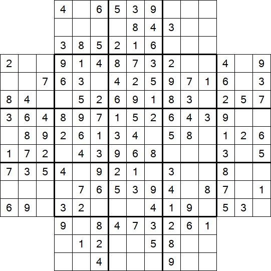 Flower Sudoku - Einfach