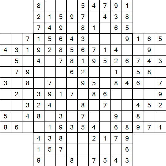 Flower Sudoku - Einfach