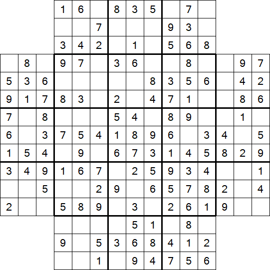 Flower Sudoku - Einfach