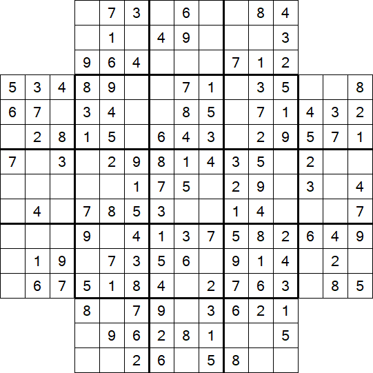 Flower Sudoku - Einfach