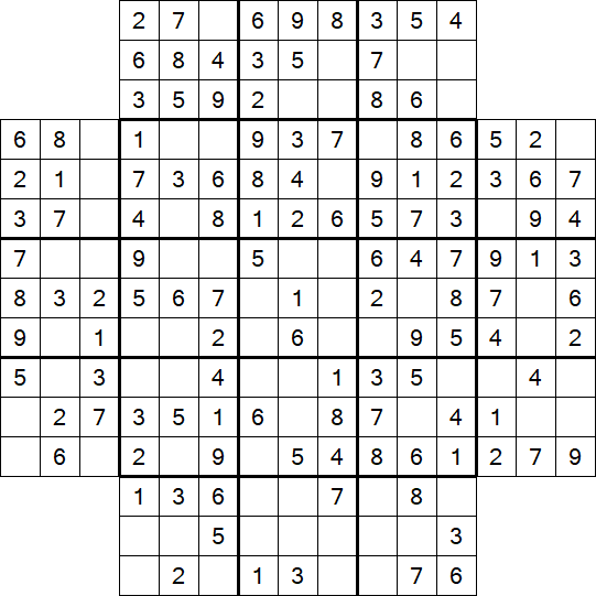 Flower Sudoku - Einfach