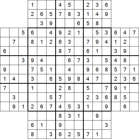 Flower Sudoku - Einfach