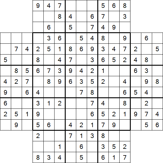 Flower Sudoku - Einfach