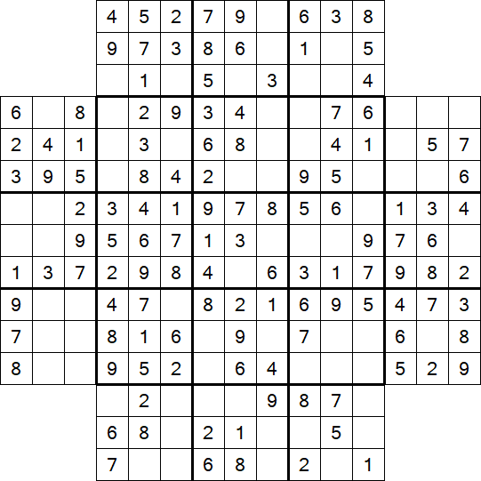 Flower Sudoku - Einfach