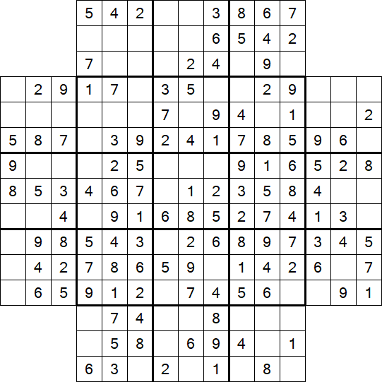 Flower Sudoku - Einfach