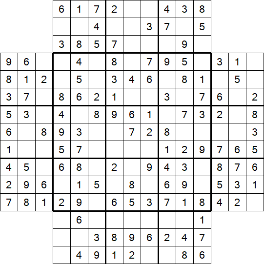 Flower Sudoku - Einfach