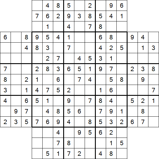 Flower Sudoku - Einfach