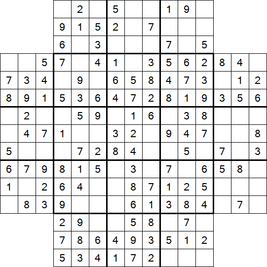 Flower Sudoku - Einfach