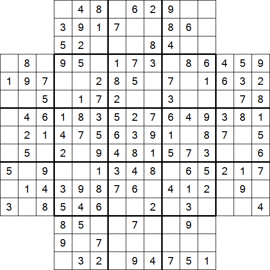 Flower Sudoku - Einfach