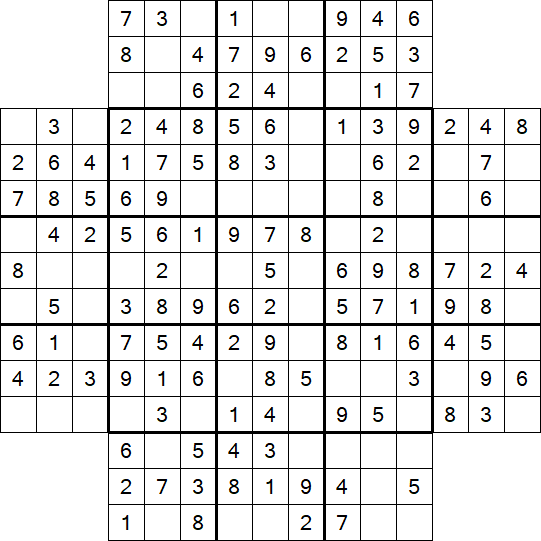 Flower Sudoku - Einfach