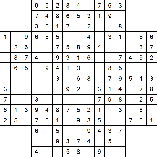 Flower Sudoku - Einfach