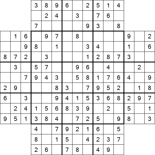 Flower Sudoku - Einfach