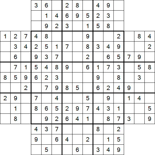 Flower Sudoku - Einfach