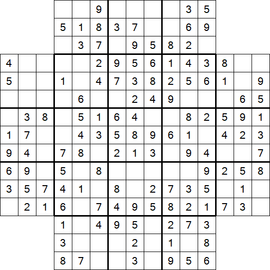 Flower Sudoku - Einfach