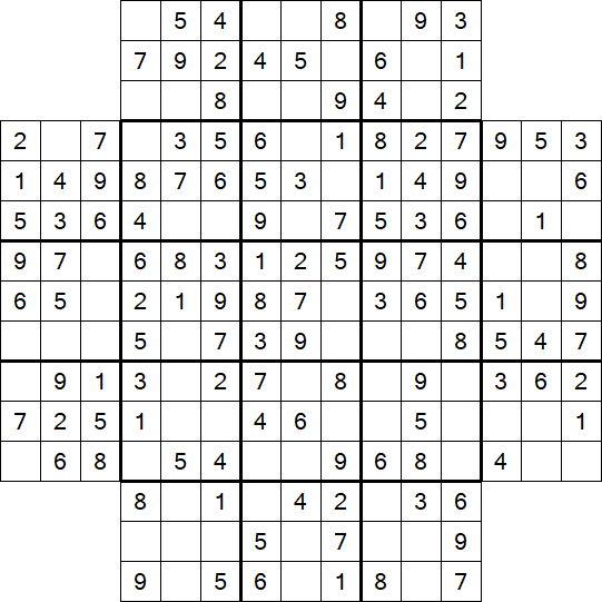 Flower Sudoku - Einfach