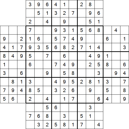 Flower Sudoku - Einfach