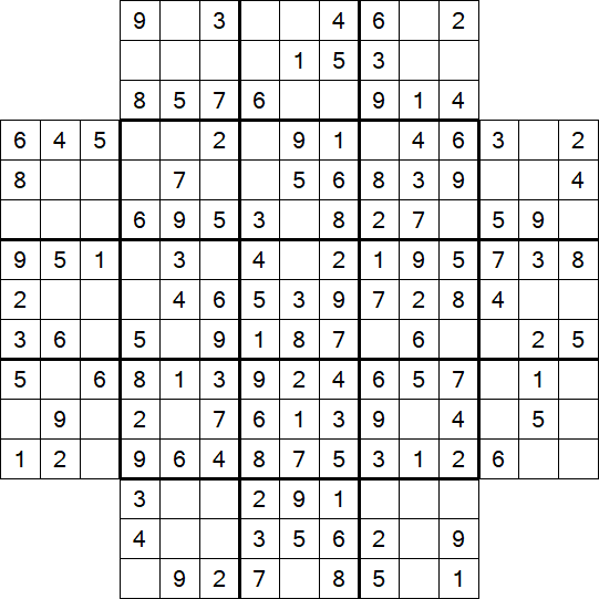 Flower Sudoku - Einfach