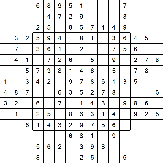 Flower Sudoku - Einfach