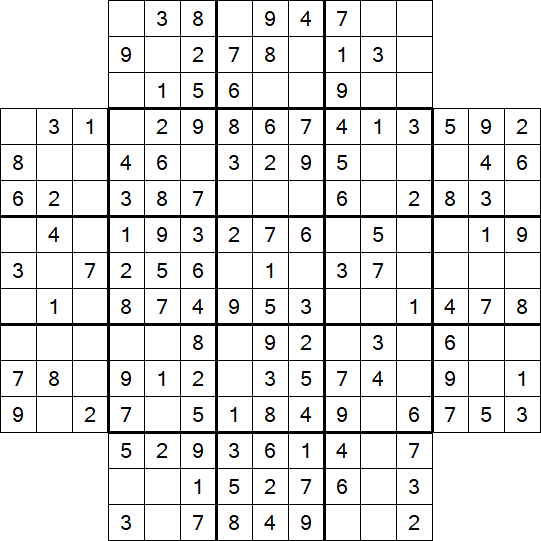 Flower Sudoku - Einfach