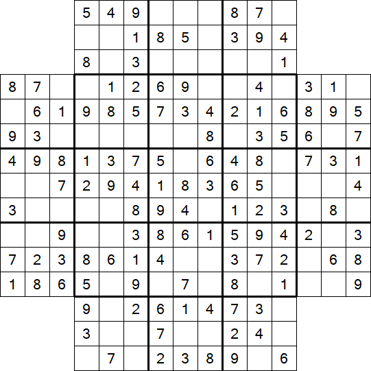 Flower Sudoku - Einfach