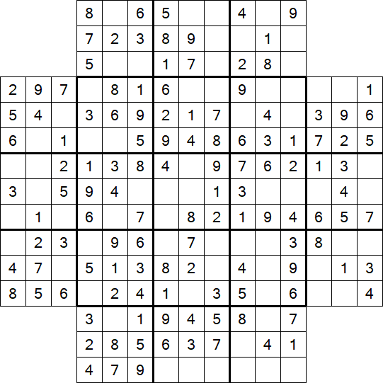 Flower Sudoku - Einfach