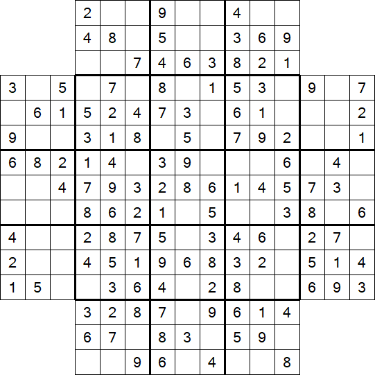 Flower Sudoku - Fácil