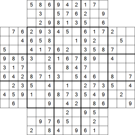 Flower Sudoku - Einfach