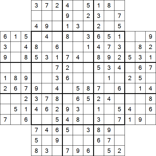 Flower Sudoku - Einfach