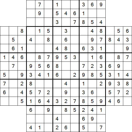 Flower Sudoku - Einfach