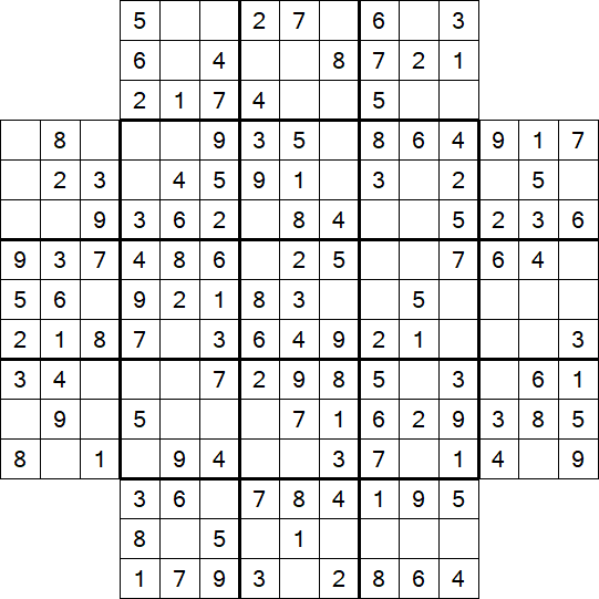 Flower Sudoku - Einfach