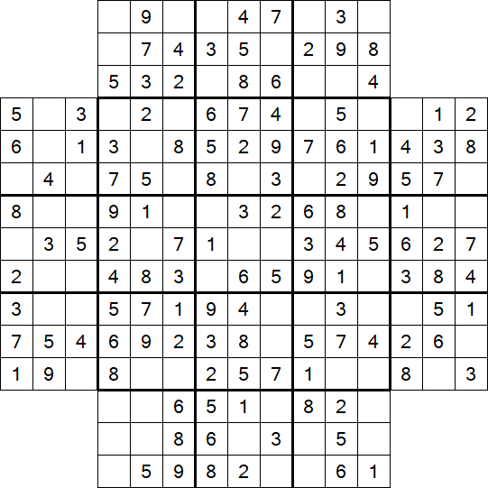 Flower Sudoku - Einfach