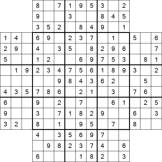 Flower Sudoku - Einfach