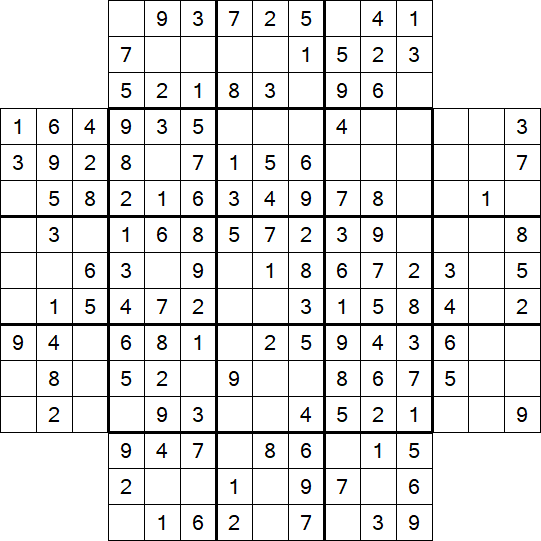 Flower Sudoku - Einfach