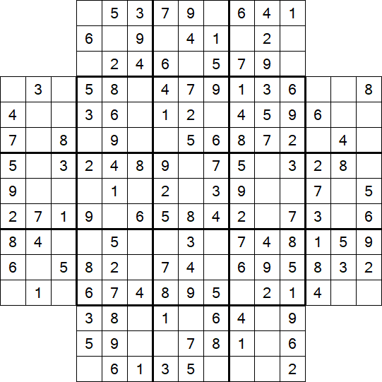 Flower Sudoku - Easy