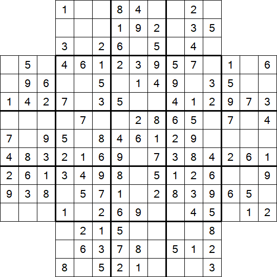 Flower Sudoku - Easy