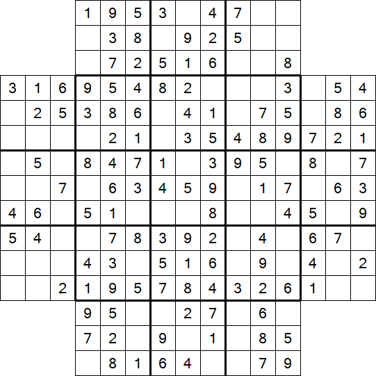 Flower Sudoku - Easy
