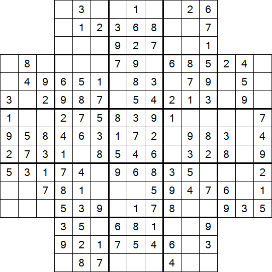 Flower Sudoku - Easy