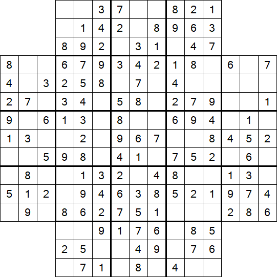 Flower Sudoku - Easy