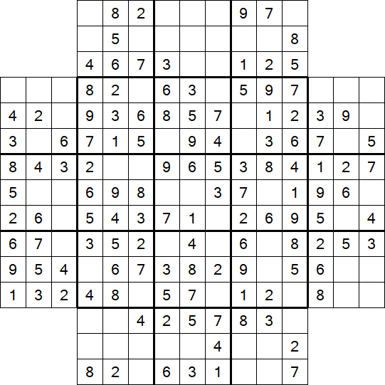 Flower Sudoku - Easy