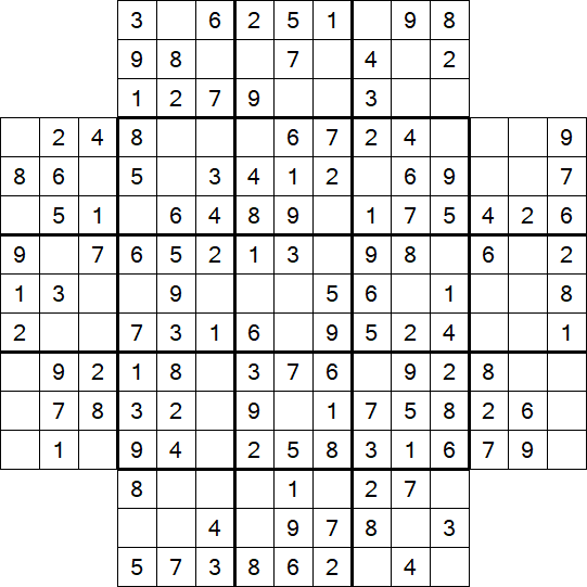 Flower Sudoku - Einfach