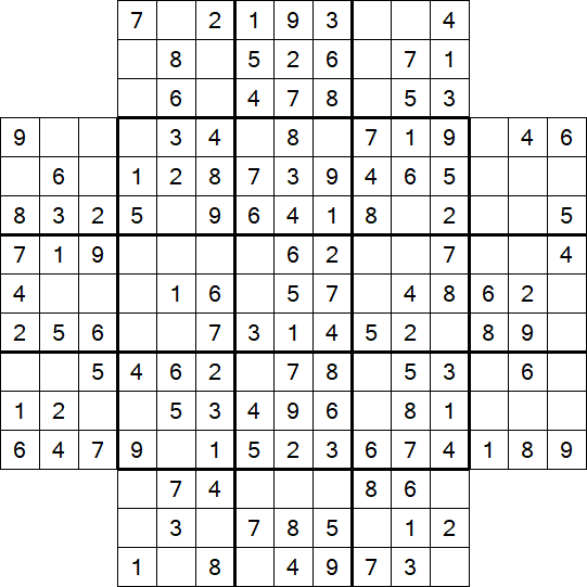 Flower Sudoku - Easy