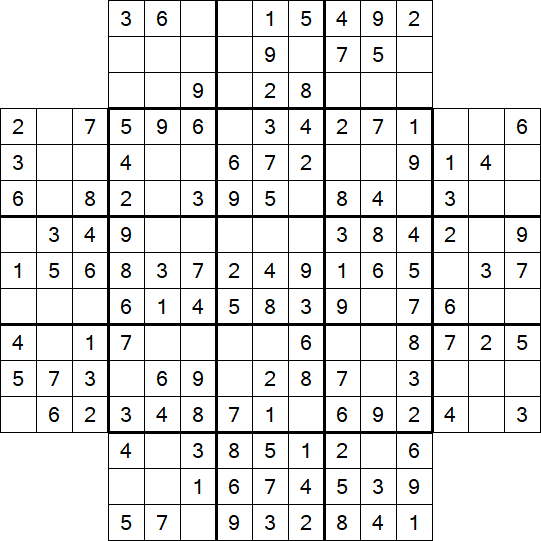 Flower Sudoku - Easy