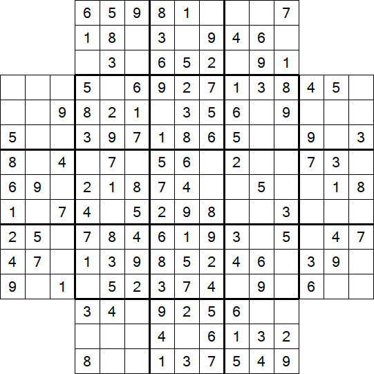 Flower Sudoku - Einfach