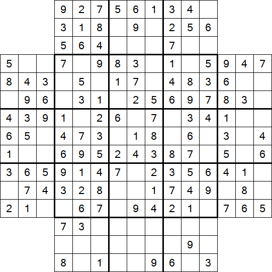 Flower Sudoku - Easy