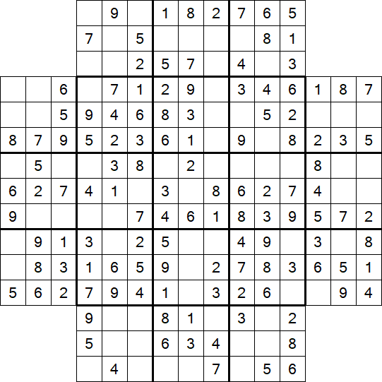 Flower Sudoku - Einfach