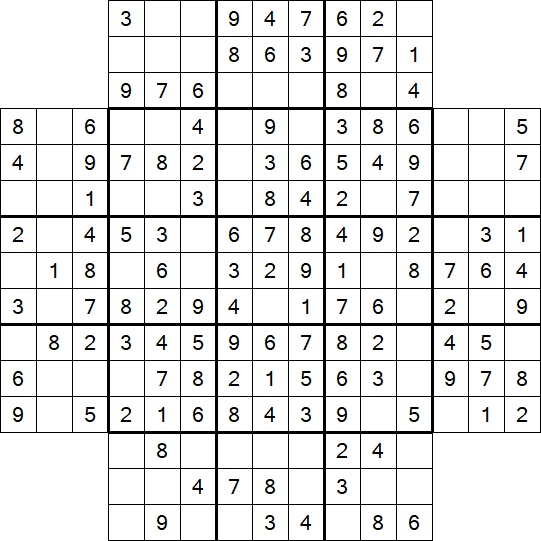 Flower Sudoku - Easy