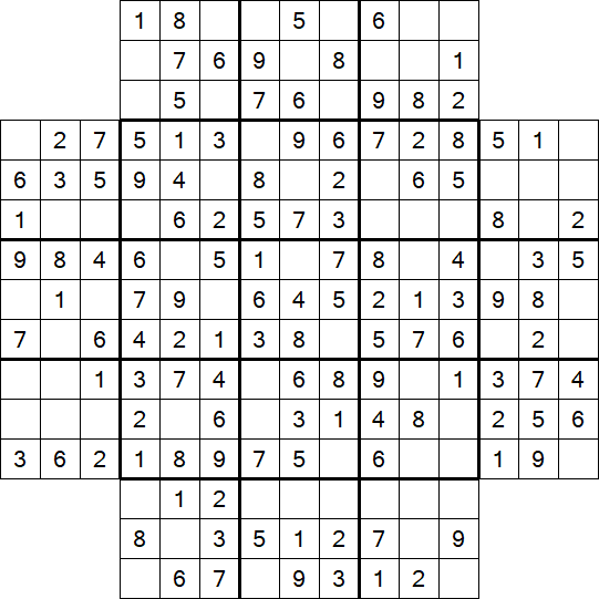 Flower Sudoku - Easy